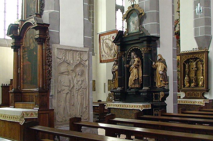 Im Innenraum der Karmeliterkirche