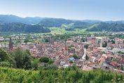 Panoramablick vom Bergle auf Gengenbach
