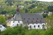 Bad Münstereifel – Blick vom Berg auf die Jesuitenkirche