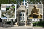 Konstanzer Triumphbogen - Laubebrunnen von Peter Lenk