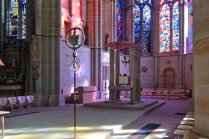 Trier – Blick in den Chor der Liebfrauenkirche