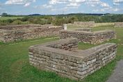 Reste eines römischen Tempels bei Nettersheim
