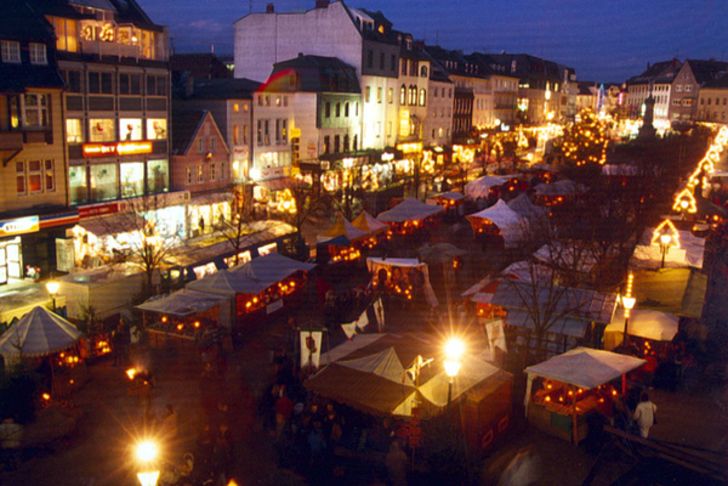Weihnachtsmarkt in Siegburg – Mittelalterlicher Markt © Foto Stadt Siegburg