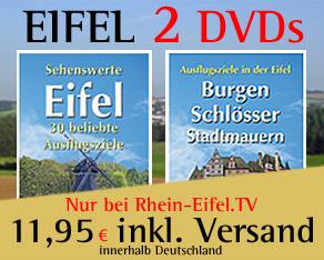Angebot 2 DVDs Sehenswerte Eifel und Burgen in der Eifel